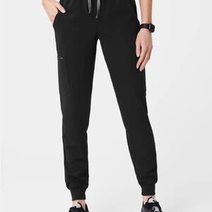 Figs Black Jogger Pants with Pockets